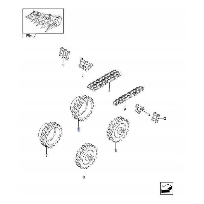 Tiekimo grandinės ratas New Holland 322460950 cn