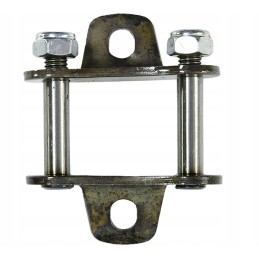 Grandinės jungtis, tiesus kaištis su bizono rankena