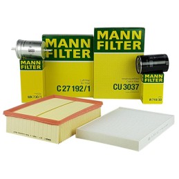 Mann filtrų komplektas sėdynė exeo 3r 1 6 102km