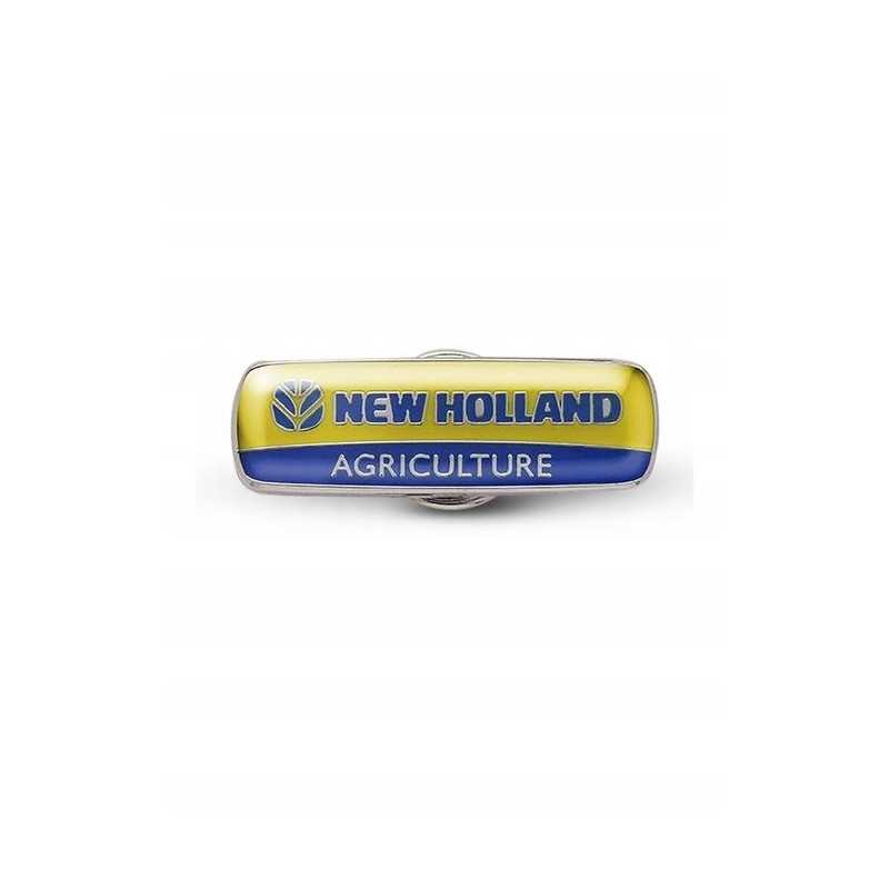 Metalinis kaištis New Holland AG logotipo formos