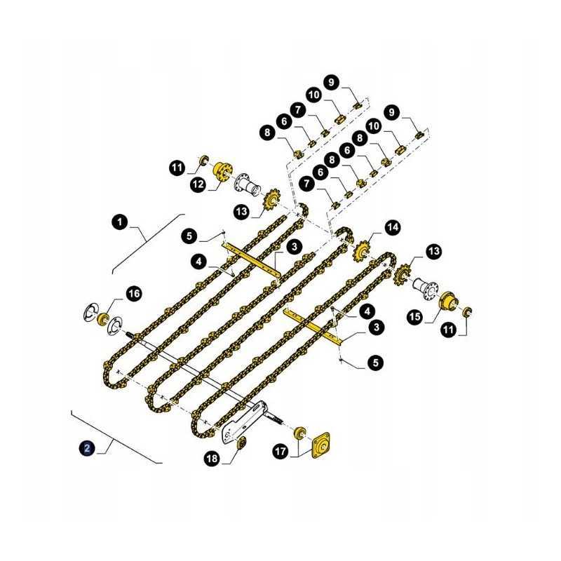 Newholland TC 47483258 pakreipimo tiekimo grandinė