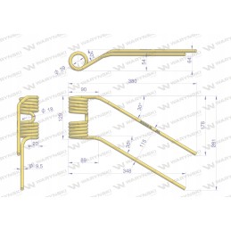 Karuselės piršto aplikacija Niemeyer Warynski w