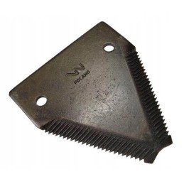 Derliaus nuėmimo peilių ašmenys viršuje dantyti ašmenų juostele