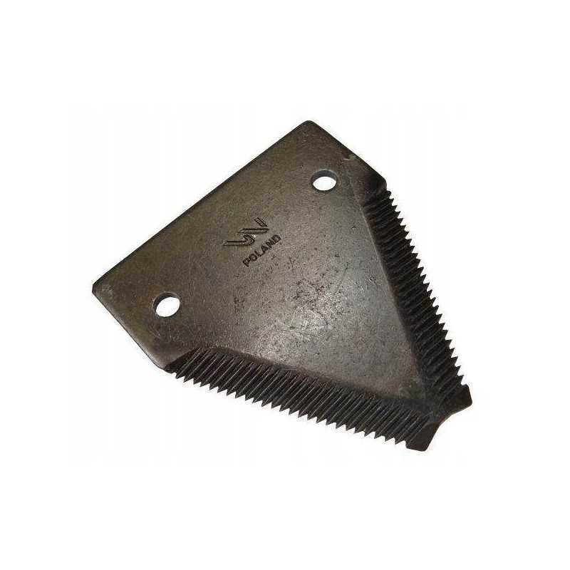 Derliaus nuėmimo peilių ašmenys viršuje dantyti ašmenų juostele