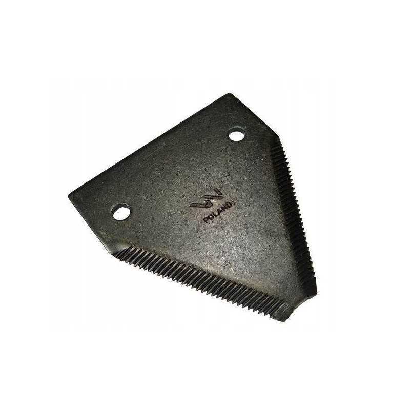 Derliaus nuėmimo peilių ašmenys viršuje dantyti ašmenų juostele