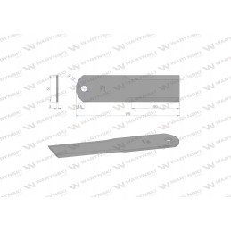 Fiksuoto peilio šiaudų smulkintuvo pašarų kombaino programos