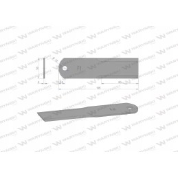 Fiksuoto peilio šiaudų smulkintuvo pašarų kombaino programos