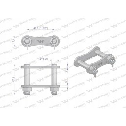 Grandinės spyna s55x r1 41 30 aplikacija bizonas a