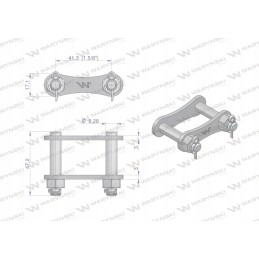 Grandinės spyna s55x r1 41 30 aplikacija bizonas a