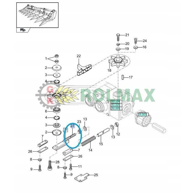 New Holland kukurūzų antgalių laikiklis 322438550