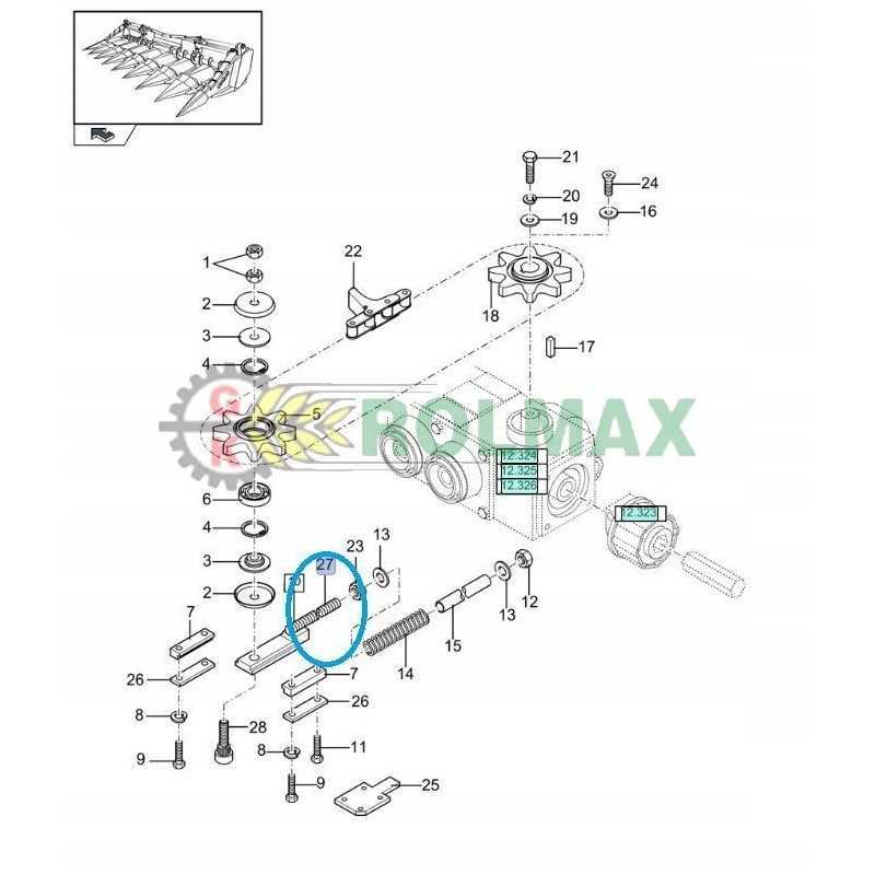 New Holland kukurūzų antgalių laikiklis 322438550