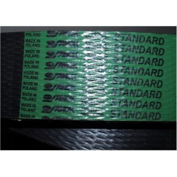 Žalias dvigubas trapecinis diržas bizon 2hb 3814 stomil