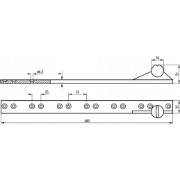 Dalgio galvutė 595 mm