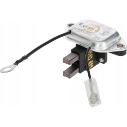 Šepečių laikiklis su zetor reguliatoriumi