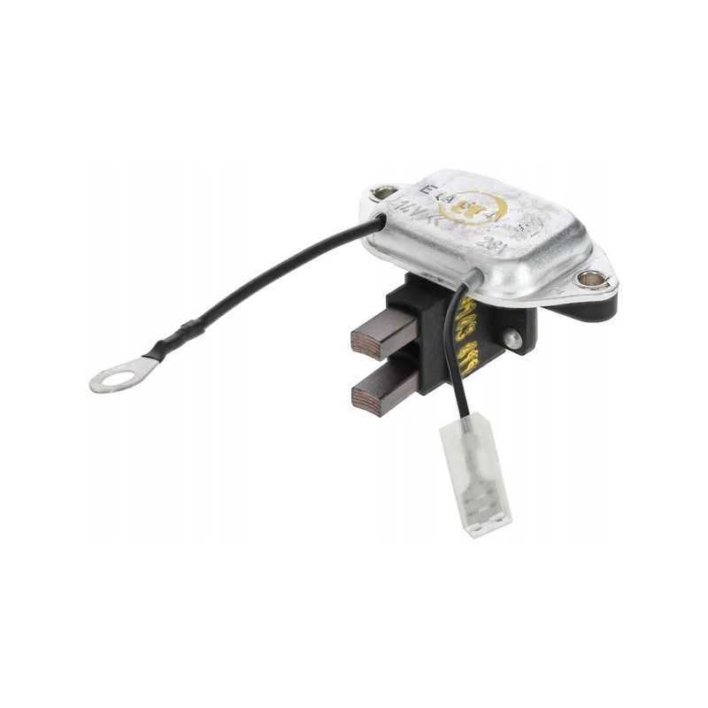 Šepečių laikiklis su zetor reguliatoriumi