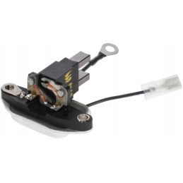 Šepečių laikiklis su zetor reguliatoriumi