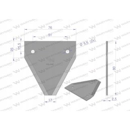Bison 506000001 dantyti peiliai