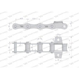 Pasvirusio konvejerio galinė grandinė naudojama: