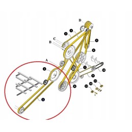 Pas new Holland tc 89817487 cnh