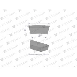 V formos diržas kietas diržas t 603015 0 ap1001503 claas