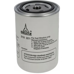 Užsukamas kuro filtras