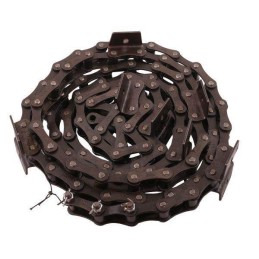 Konvejerio grandinė naudojama runkelių kombainuose