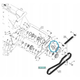New Holland antraštės stebulė 322698850 cnh