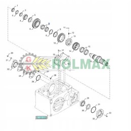 New Holland CR CX guolis 87317816