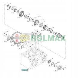 New Holland CR CX guolis 87317816