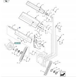 New Holland CX 84031907 CNH kastuvas