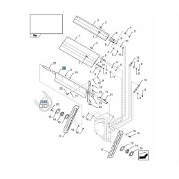 New Holland CX 84031907 CNH kastuvas