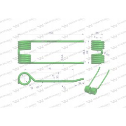 Paėmimo pirštas naudotas Claas 9182380 mot