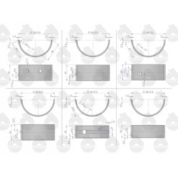 Pagrindiniai guoliai n 0 25 ir įžeminimas 42012131 9006023