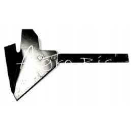 Kampinis peilis 80, kairysis, pilnas