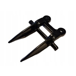 Aukščiausios kokybės kaltinis dvigubas durtuvas 676235, skirtas Claas