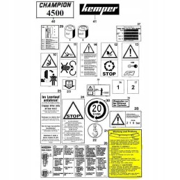 Kemperio 4500 57520 57520 lipdukas