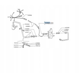 Fiat pusės pavaros solenoidinis vožtuvas 5155239 cnh