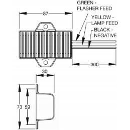 LED apšvietimo rezistorius 12v britax e071012v