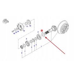 F339300020500 kovinio puolimo nuotolis 3 1 mm