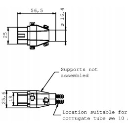 Kištukas ir lizdas 3 kontaktų