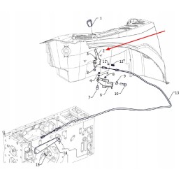 P5s55201069 galinė pavarų svirtis