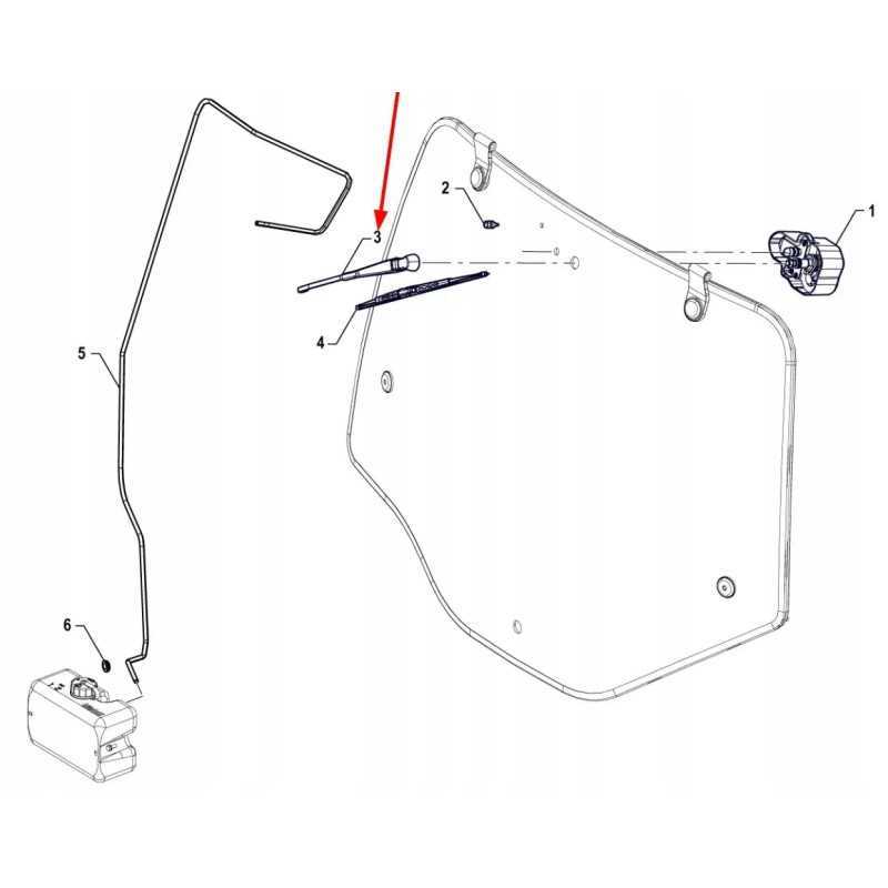 P5s52901102 galinio valytuvo rėmas