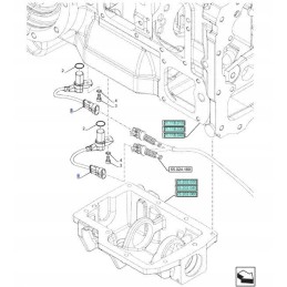 New Holland T4 T5 Case Qauntum JXN 8756475 jutiklis