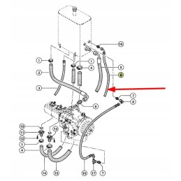 738746 0 hidraulinė žarna
