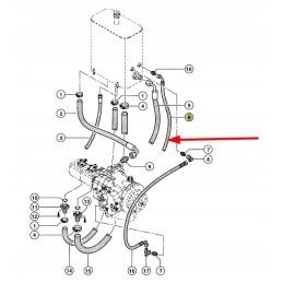 738746 0 hidraulinė žarna
