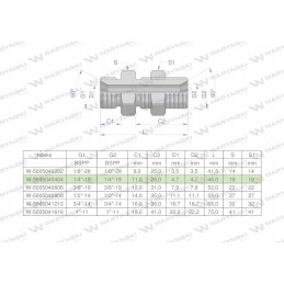 Hydra colių pertvaros jungtis bb 1 4 bsp xsv