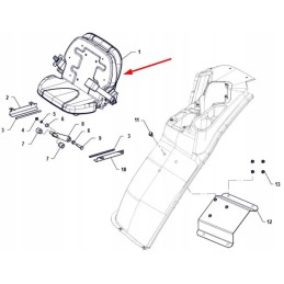 P5s44201007 keleivio sėdynė