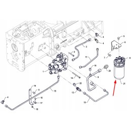 P5s37601165 hidraulinės alyvos filtras
