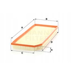 Mann oro filtras a3 sportback 8pa