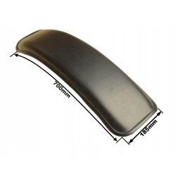 Plastikinis sparnas traktoriaus priekabai 185x700mm